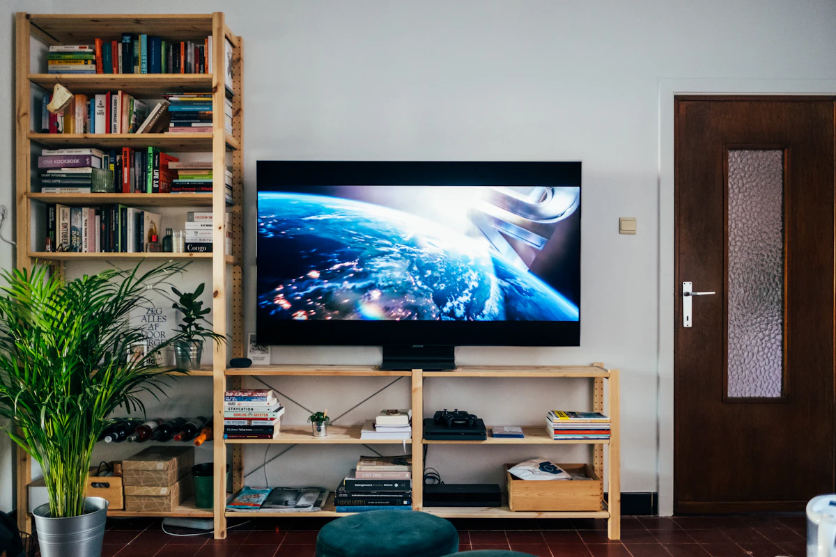 Samsung LED TV in a home in Chandannagar